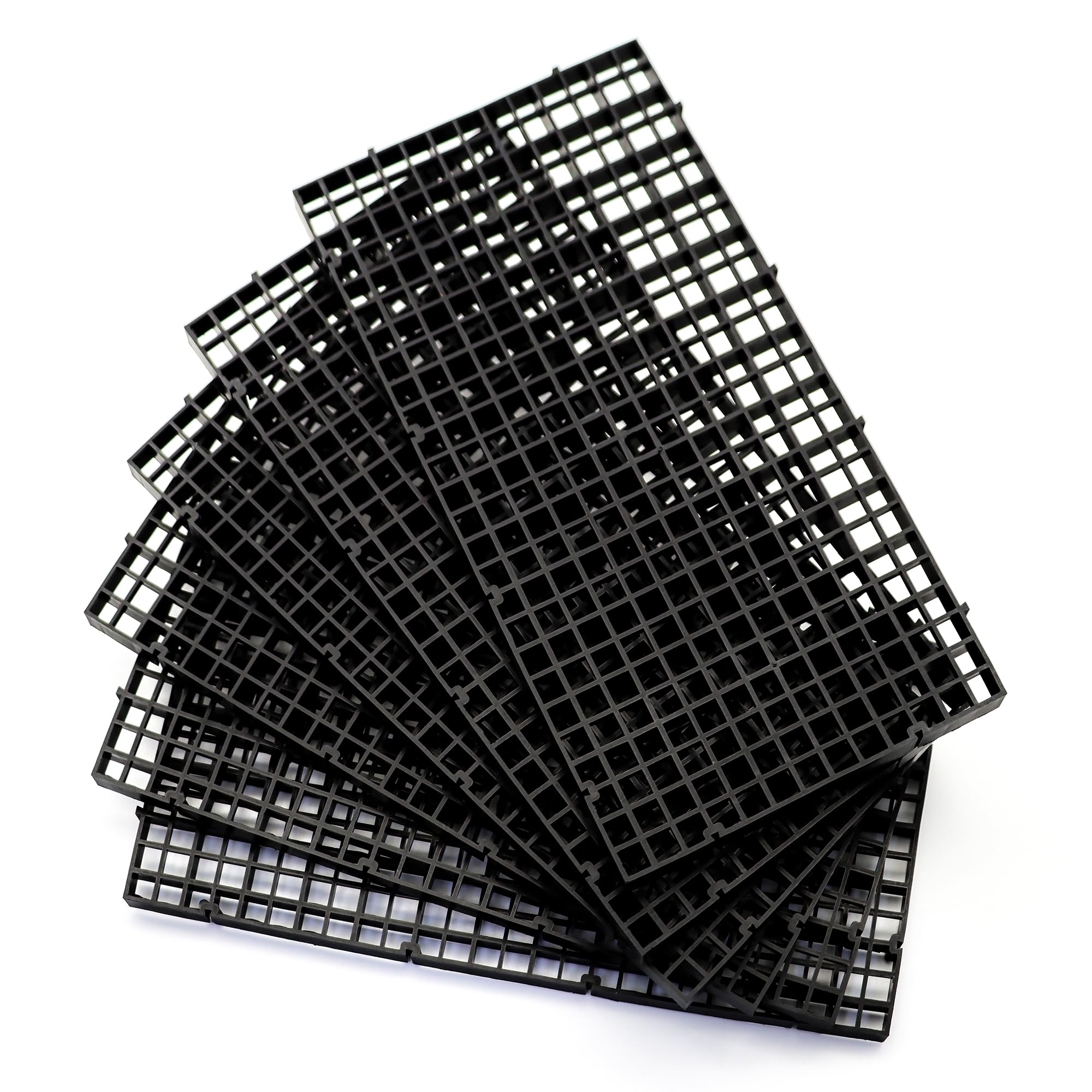 ALEGI aquarium divider egg crate grid keeps peaceful tanks with safe fish separation.