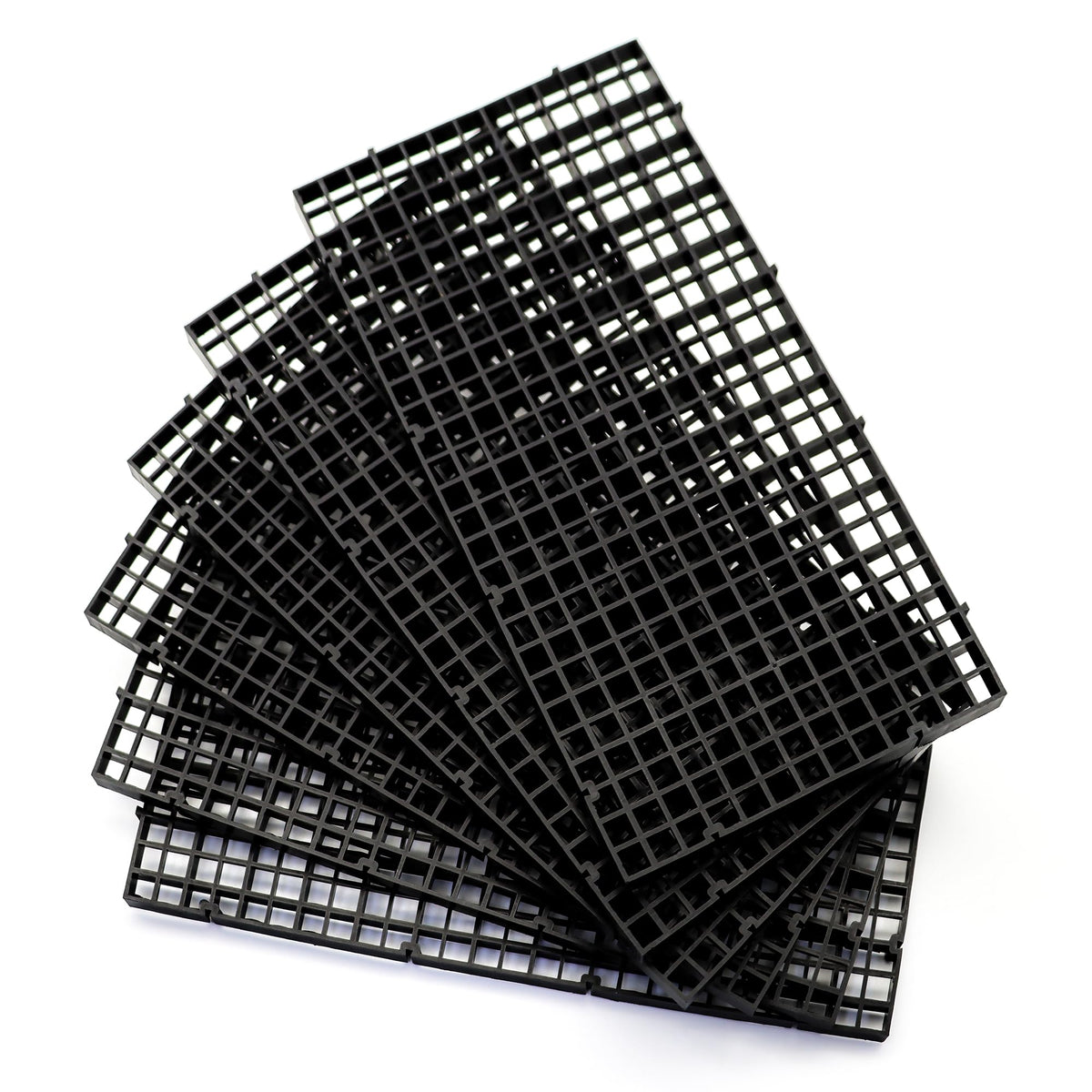 ALEGI aquarium divider egg crate grid keeps peaceful tanks with safe fish separation.