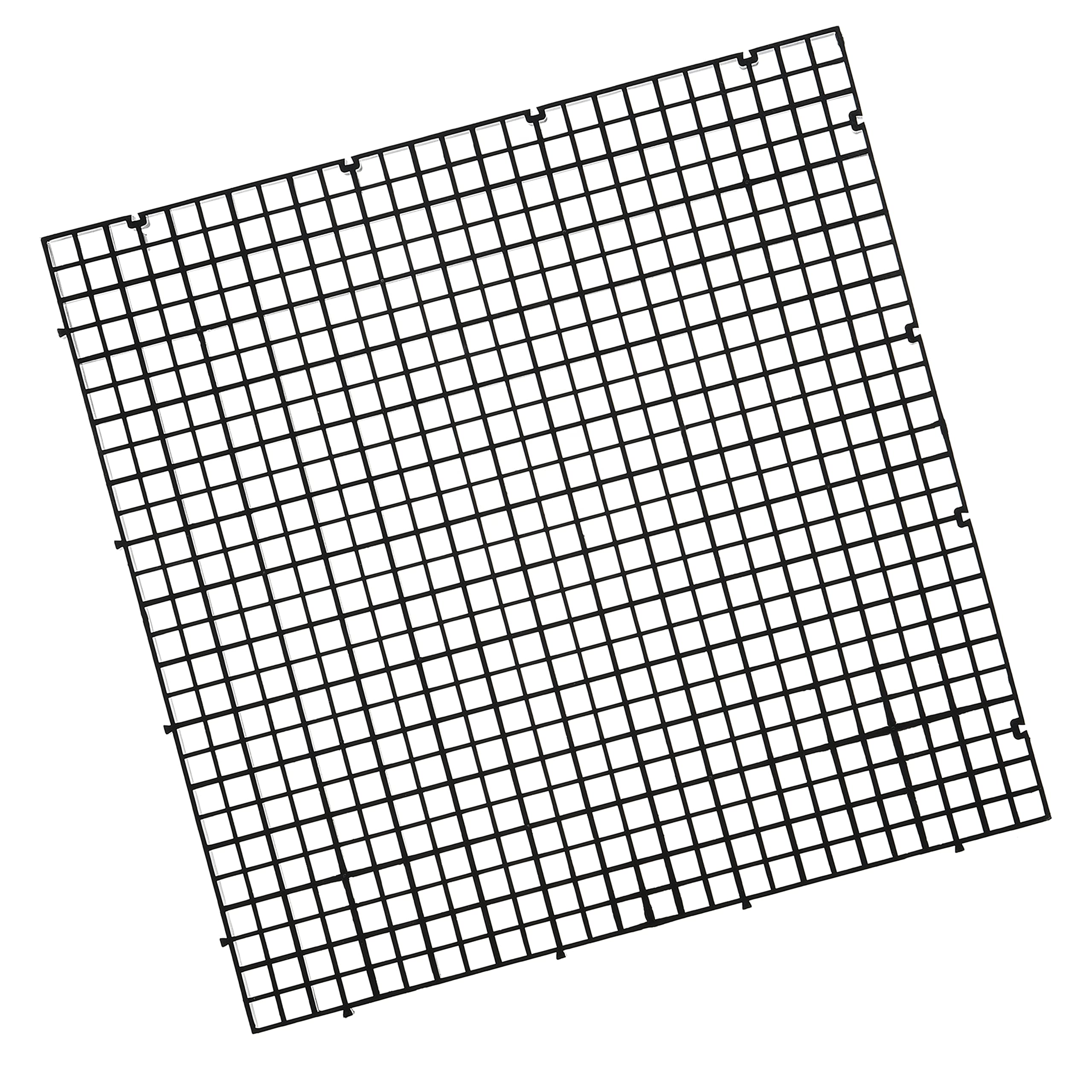 ALEGI aquarium grid divider closeup showing sturdy plastic grid