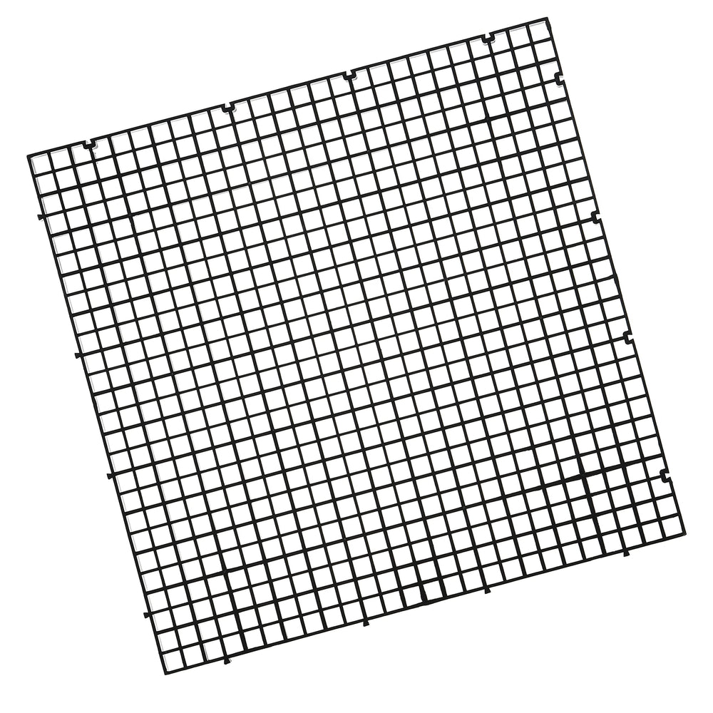 ALEGI aquarium grid divider closeup showing sturdy plastic grid