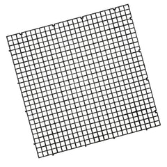 ALEGI aquarium grid divider closeup showing sturdy plastic grid