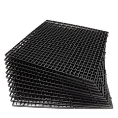 ALEGI egg crate divider in black for fish separation and tank organization