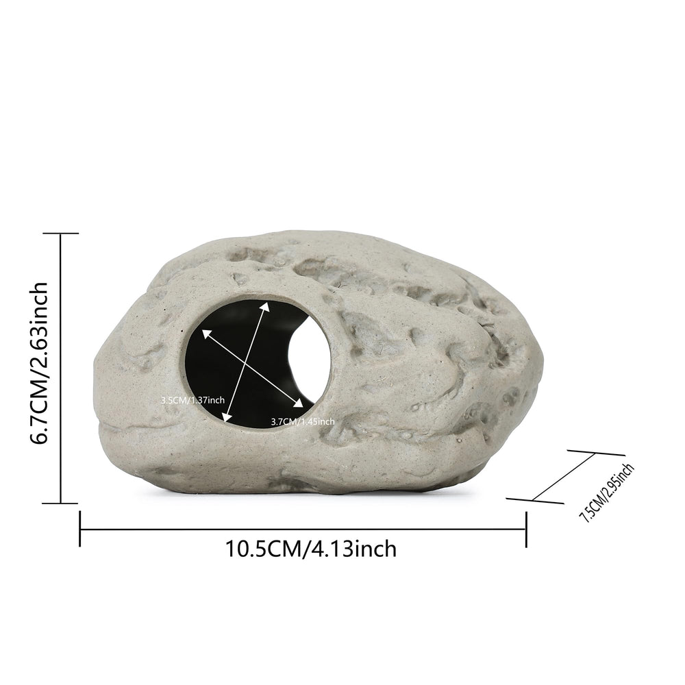 ALEGI ceramic caves are easy to clean, supporting maintenance with minimal effort.