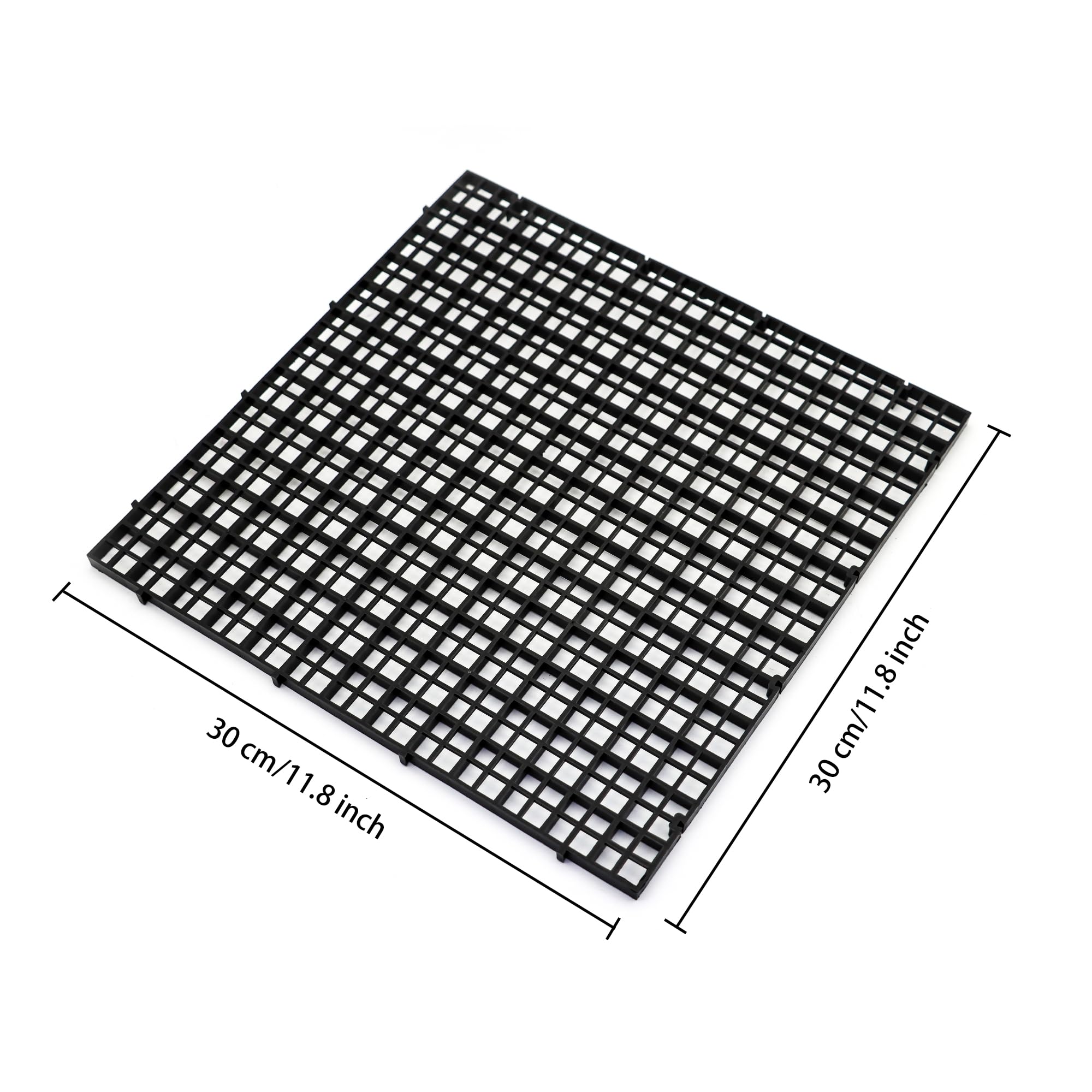 ALEGI egg crate divider close-up—durable plastic grid for freshwater and saltwater tanks.