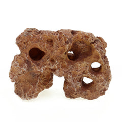 ALEGI large rock mountain hideaway close-up shows durable resin for safe fish habitats