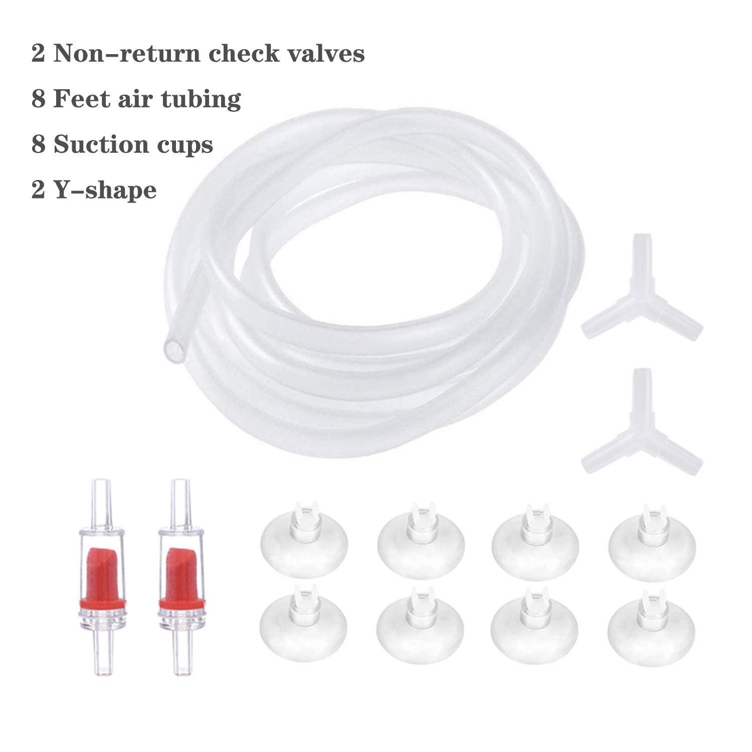 ALEGI suction cups and Y-connectors help secure a tidy install.