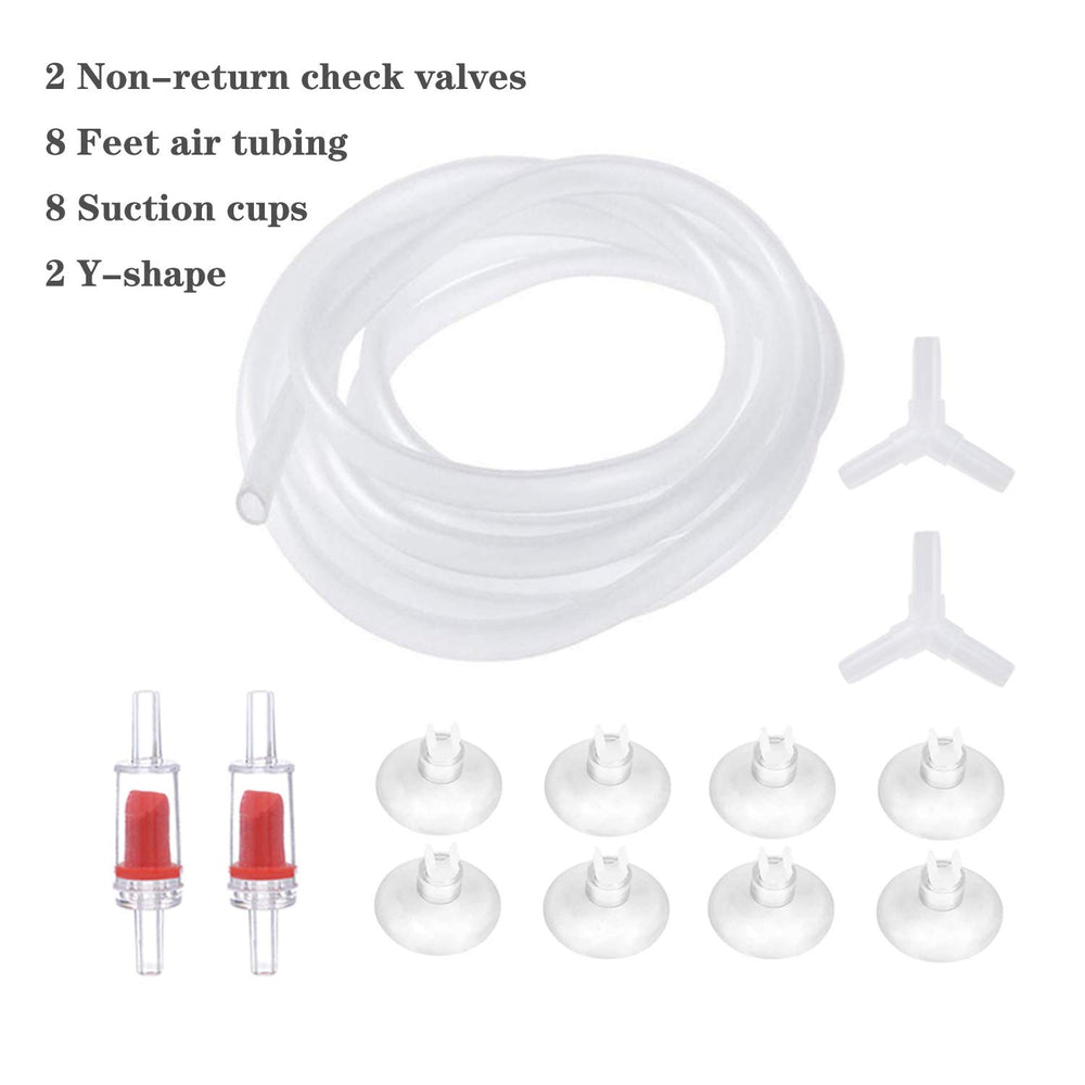 ALEGI suction cups and Y-connectors help secure a tidy install.