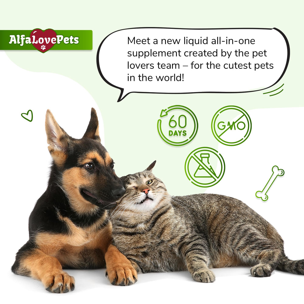 Alfa Love Pets urinary-health-graphic visually conveys balance and support for lower and upper urinary tract.