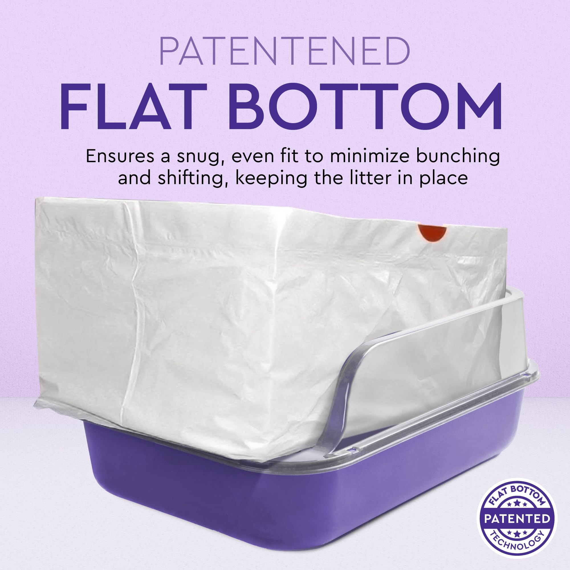 The Alfapet liner offers 30 lb capacity for heavier waste.