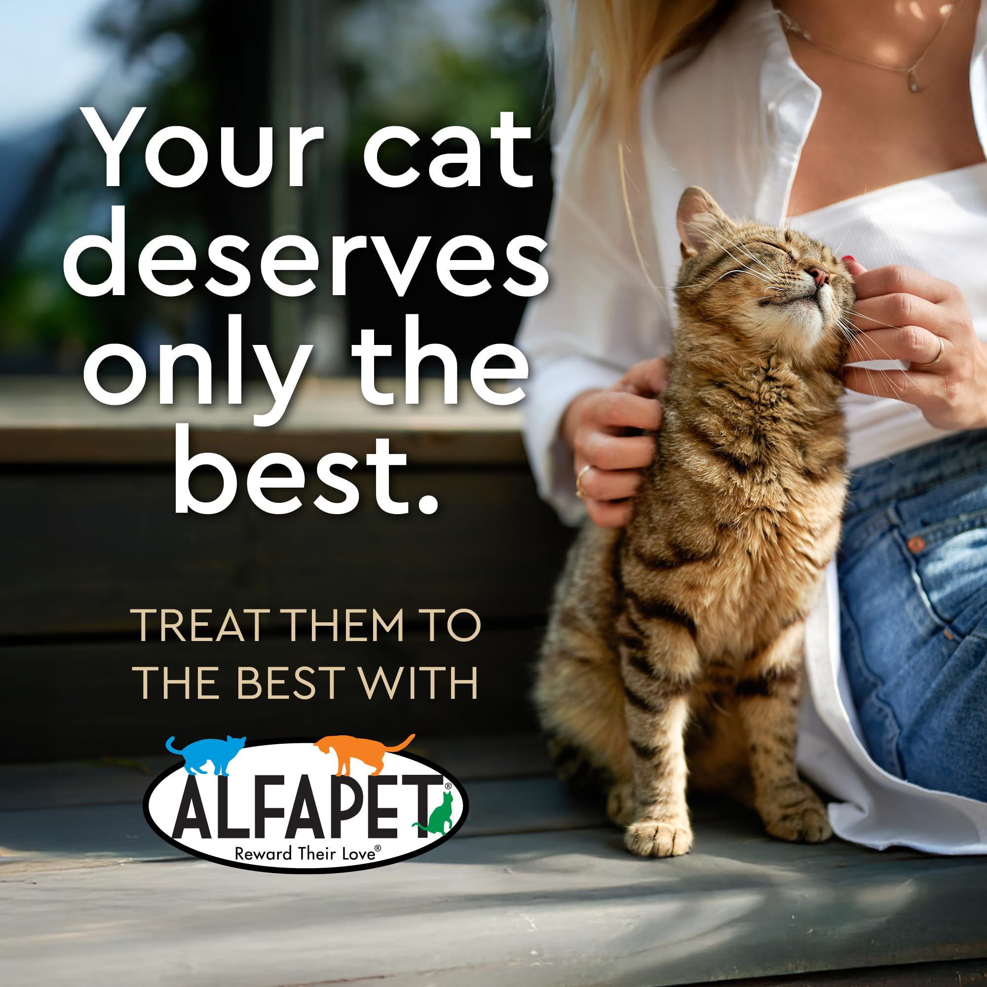 Alfapet liner in use with cat litter to minimize mess during changes.