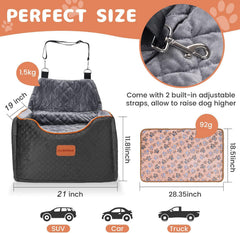 AlfaTok booster seat velvet cover closeup emphasizes soft cozy fabric.