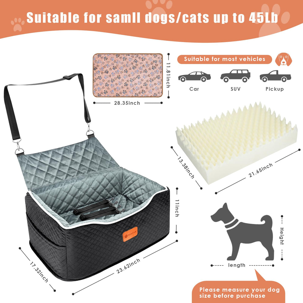 AlfaTok portable travel dog bed doubles as home bed for flexibility.