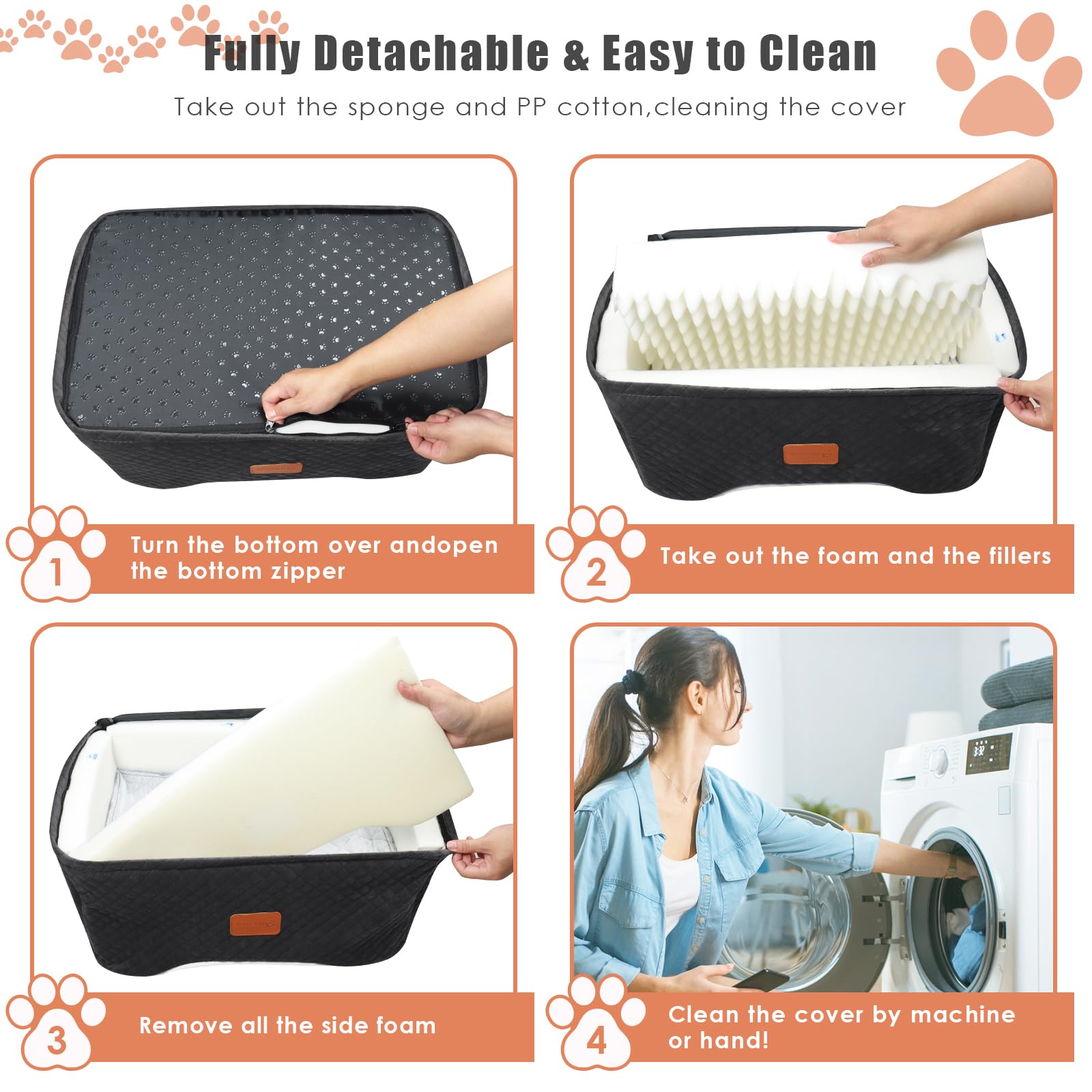 AlfaTok storage pockets hold treats and kibble within reach.