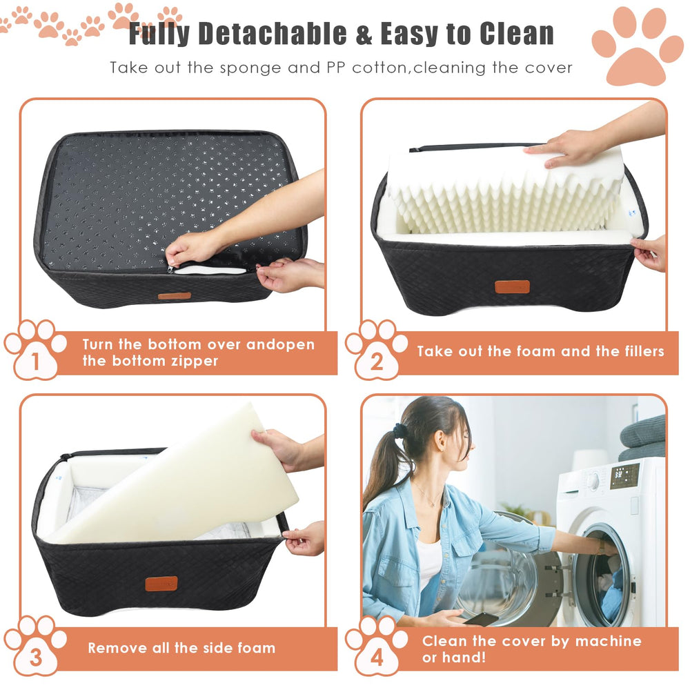 AlfaTok storage pockets hold treats and kibble within reach.