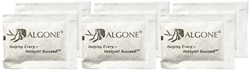 Algone aquarium clear water tank shows improved clarity and safer use.