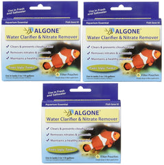 Algone Aquarium Water Clarifier 18 Pouches Pack delivers clearer water for a healthier tank.
