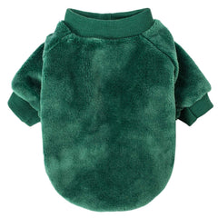 Algudbilt Dog Sweater wine red back view shows flexible wear for outdoor adventures.