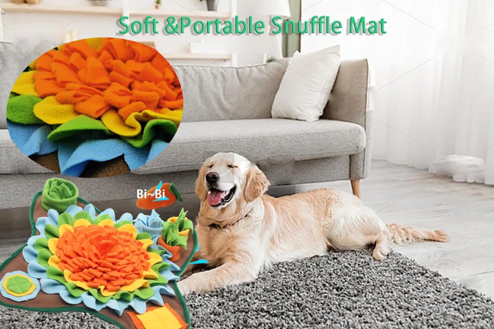 Alibuy Snuffle Mat size 18.5x18.5 inches for compact home setup