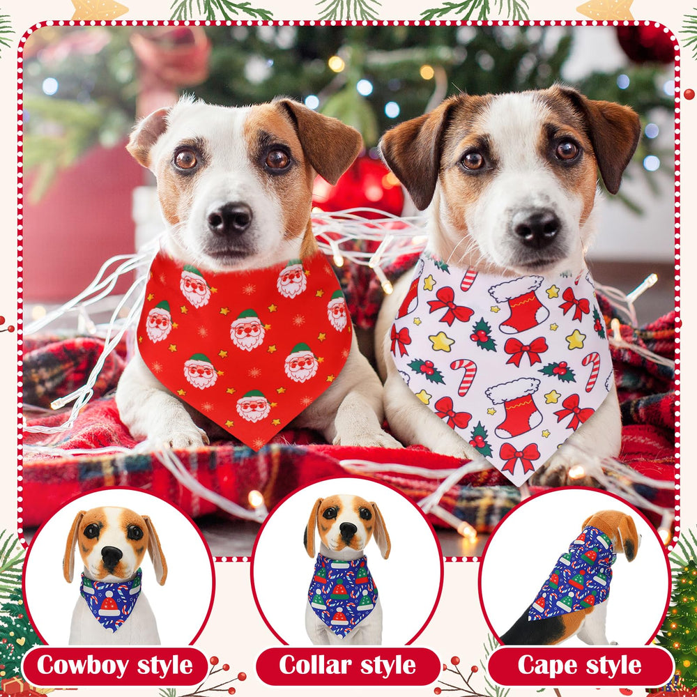 Aliceset soft polyester dog bandana emphasizes breathable comfort during wear