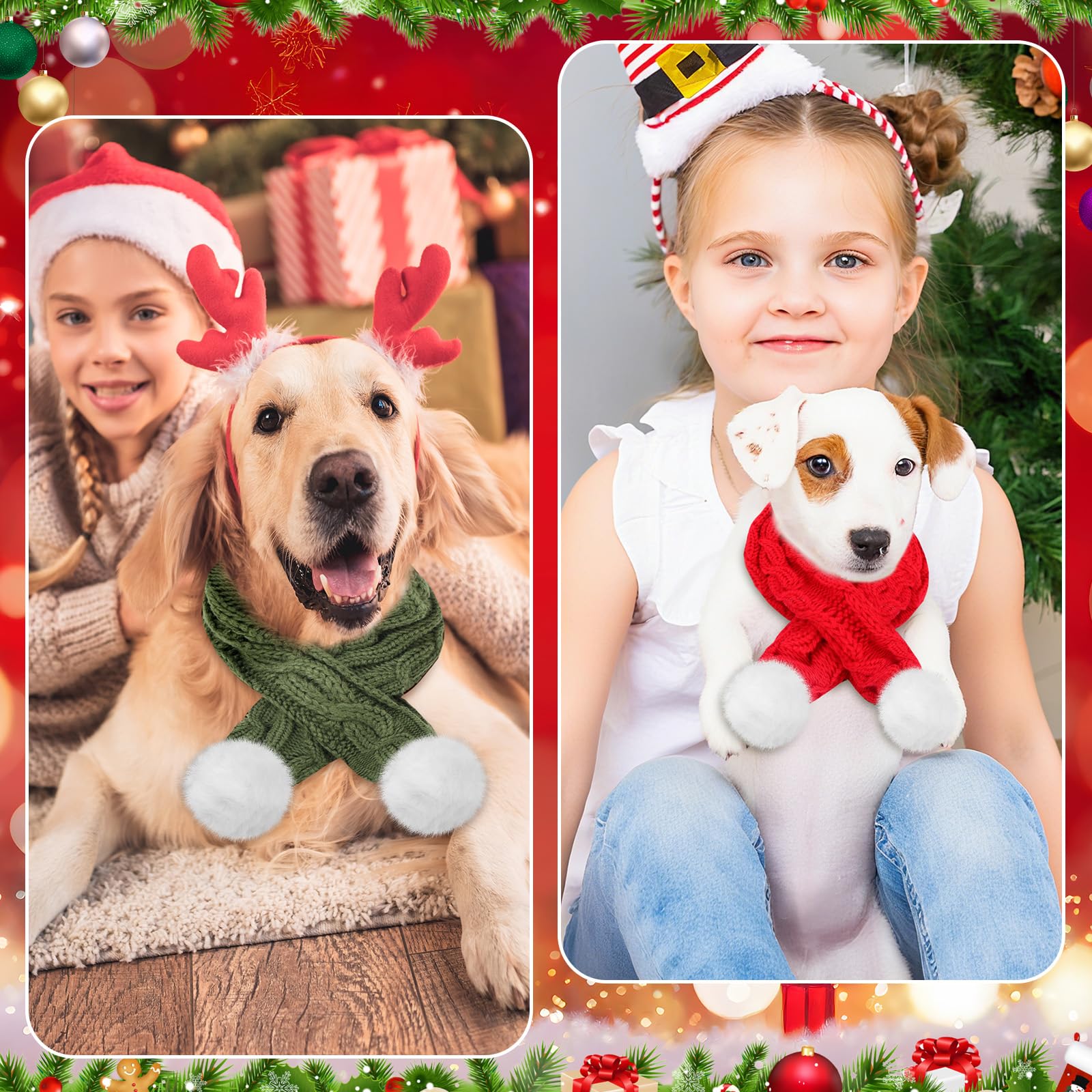 Aliceset twin-pack christmas scarf boosts outfit variety and value.