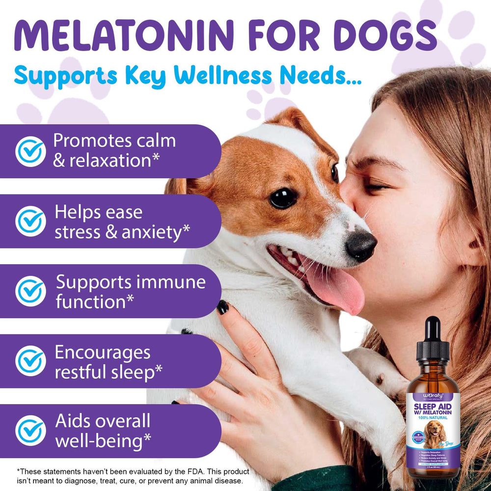 ALIVO melatonin dog sleep drops resealable packaging