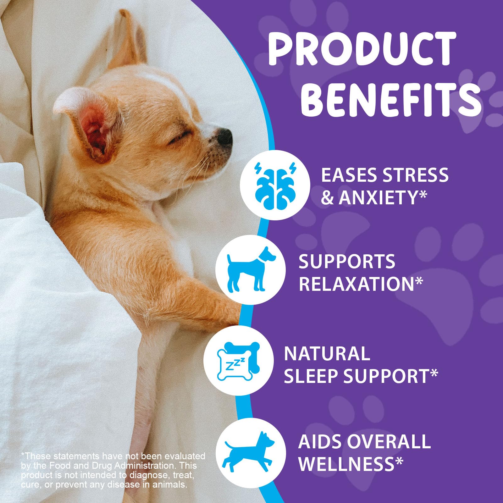 ALIVO melatonin dog sleep drops safe ingredients listed