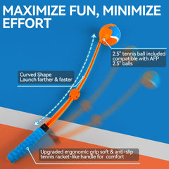 ALL FOR PAWS AFP 25 dog ball launcher with ergonomic non-slip handle.
