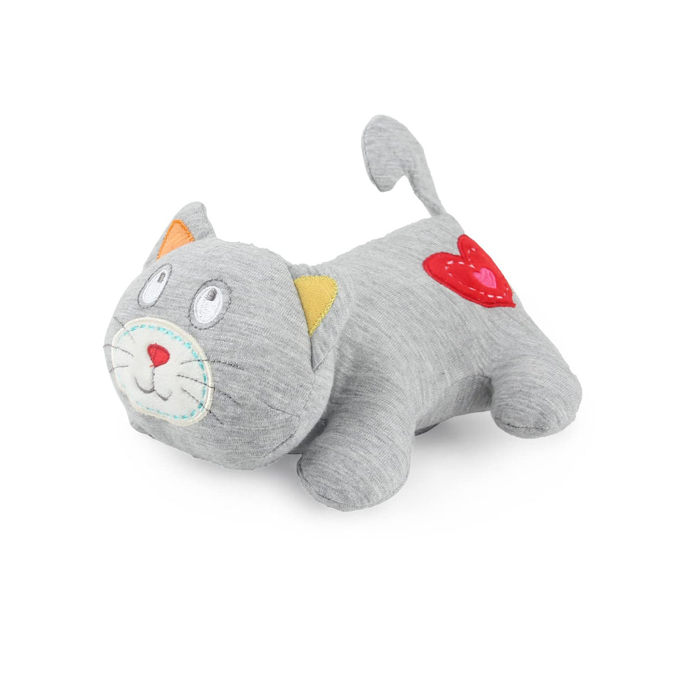 ALL FOR PAWS AFP Heartbeat Cat Snuggle Toy visually demonstrates comforting heartbeat for calmer naps