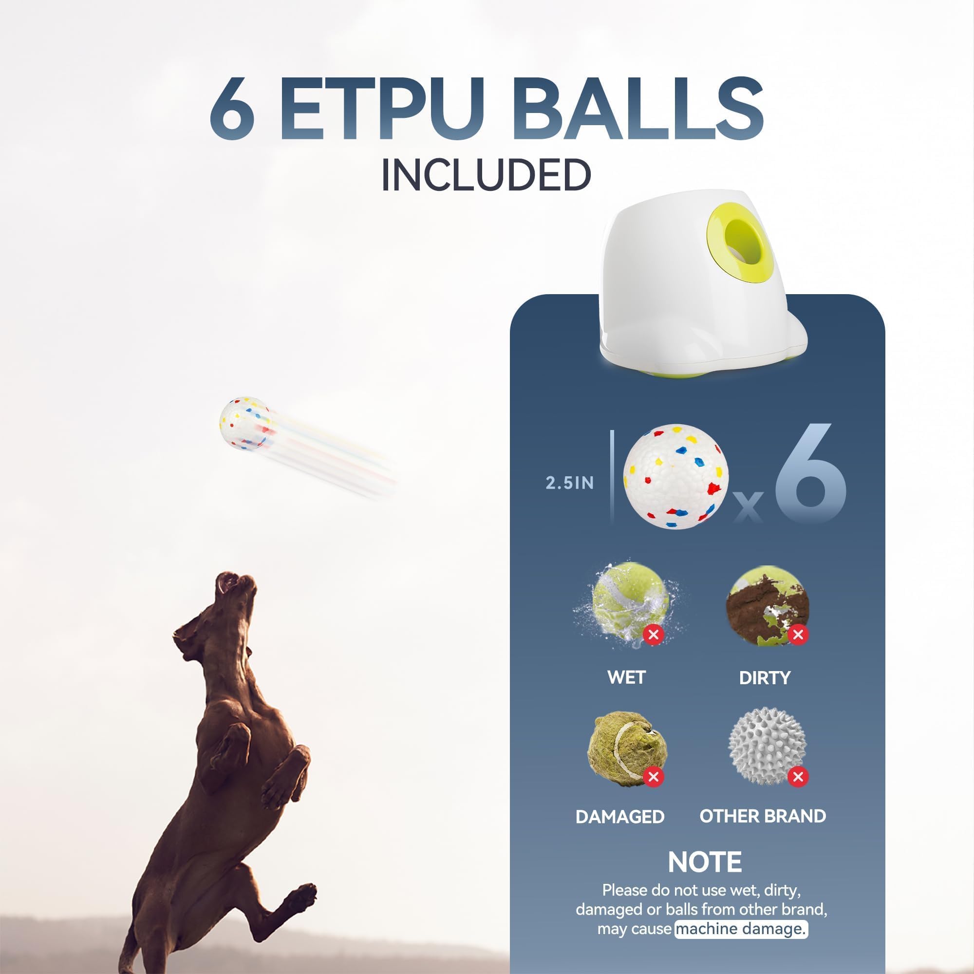 ALL FOR PAWS ball launcher in outdoor backyard or park setting for flexible fetch.