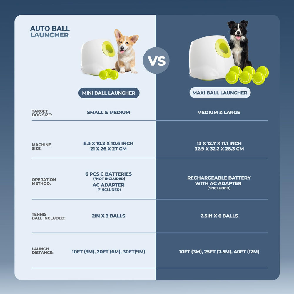 ALL FOR PAWS ball launcher pairs with six balls to maximize interactive fetch fun.