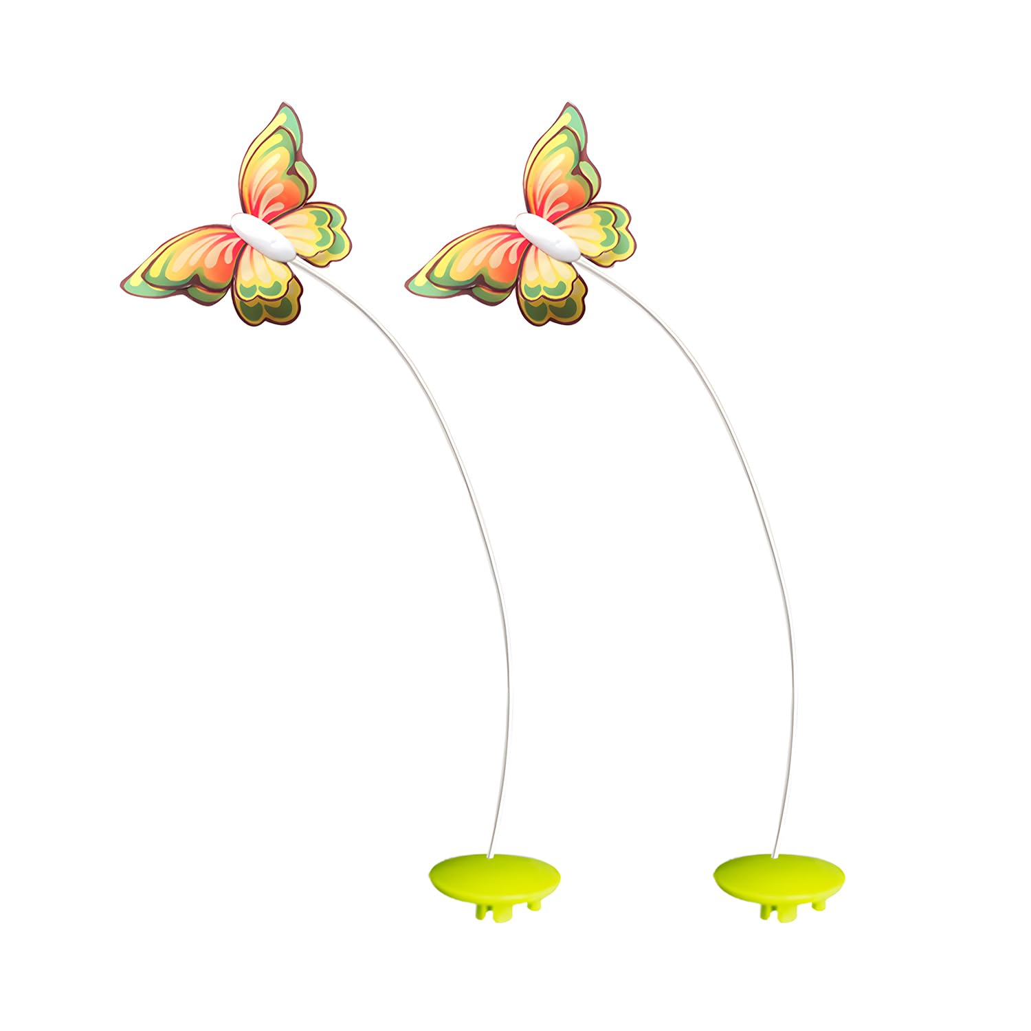 ALL FOR PAWS butterfly refill pack closeup for durable, continuous indoor play