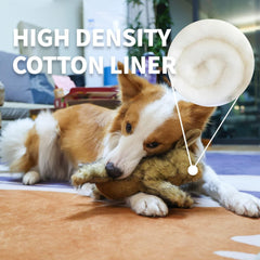 ALL FOR PAWS Classic Rabbit toy soft fur for relieving mild dog anxiety during indoor play