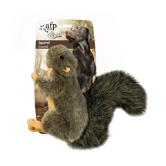 ALL FOR PAWS Classic Squirrel Small plush toy with soft fur for gentle fetch play.