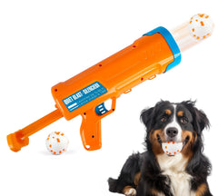 ALL FOR PAWS dog ball launcher front view highlights portable outdoor fetch.