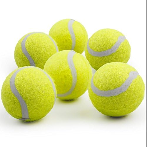 ALL FOR PAWS dog tennis ball teeth-safe material ideal for gentle chewing during training.