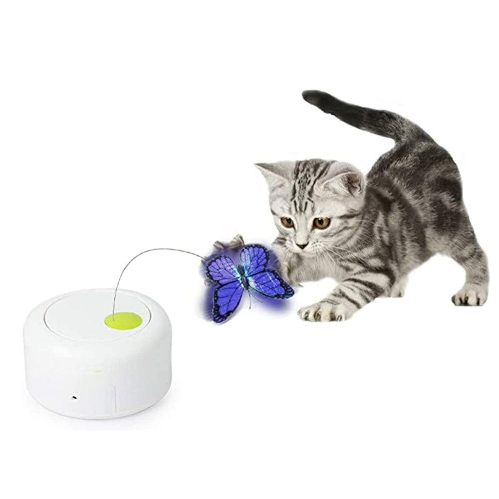 ALL FOR PAWS Butterfly Toy—refillable butterflies enable extended play sessions.