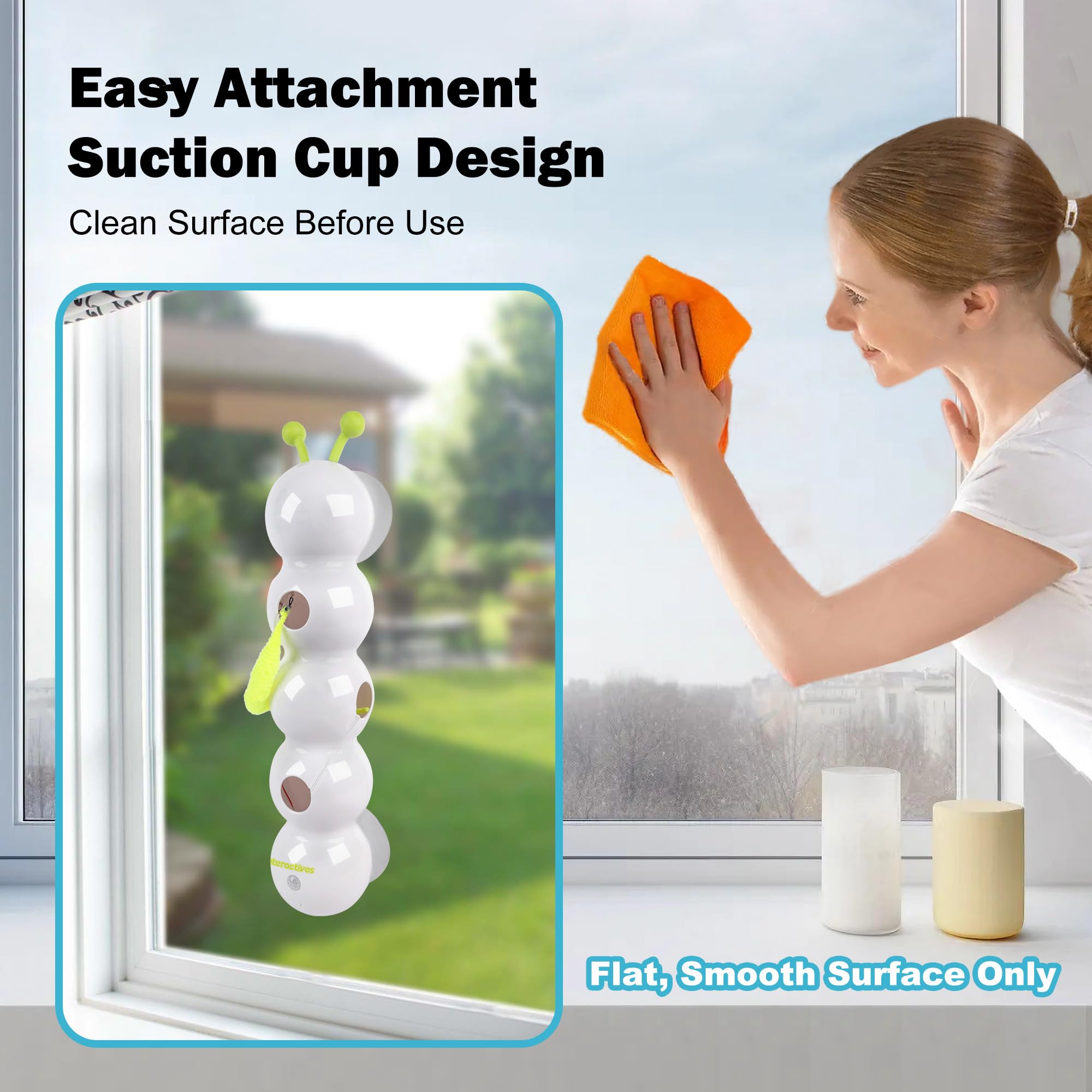 ALL FOR PAWS Interactive Cat Toy Prey Simulation fuels hunting and swatting skills indoors.