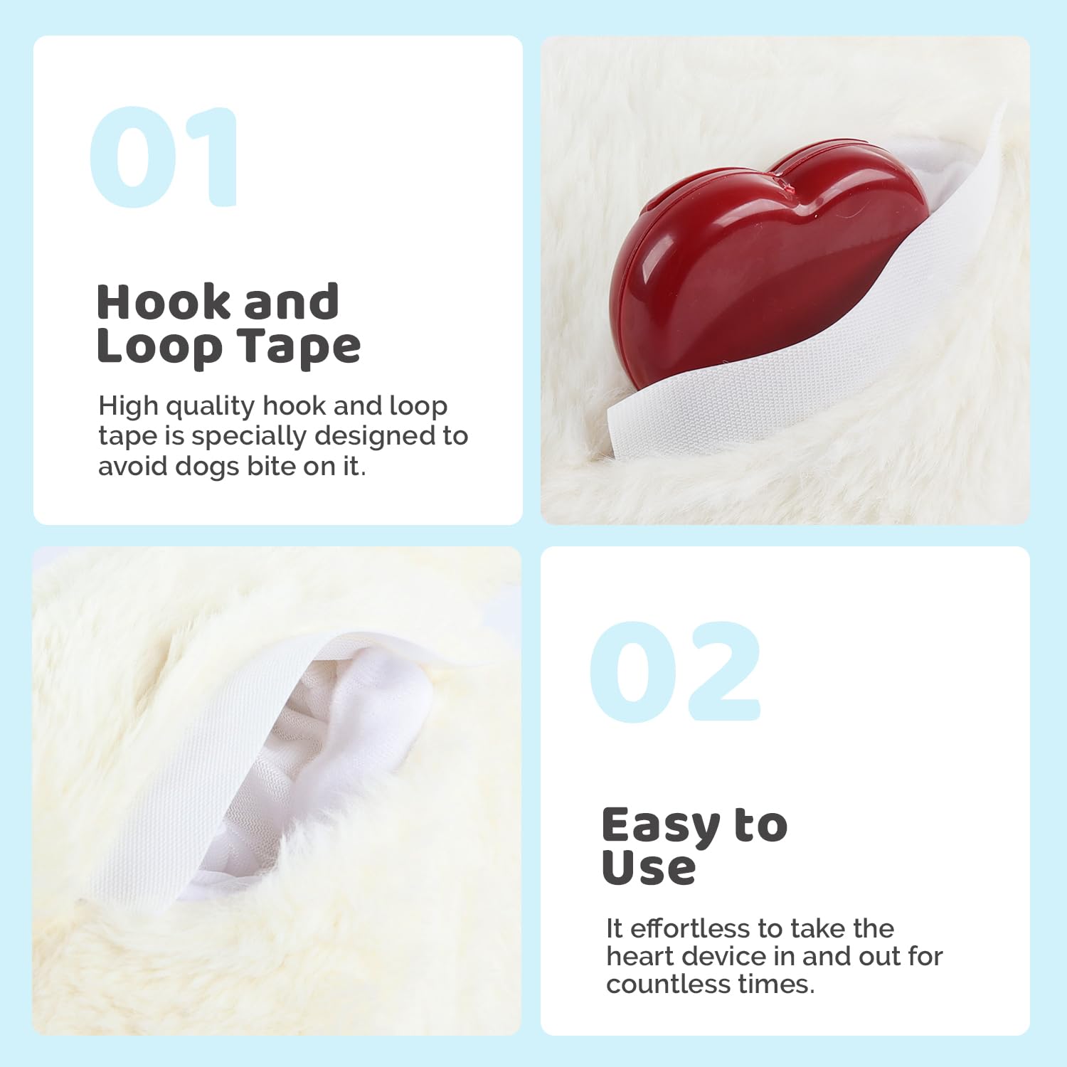 ALL FOR PAWS Little Buddy held in hand demonstrates portable anxiety-relief design.