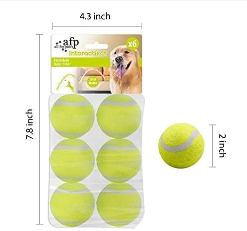 ALL FOR PAWS small to medium dogs playtime 2in ball enhances fetch sessions.