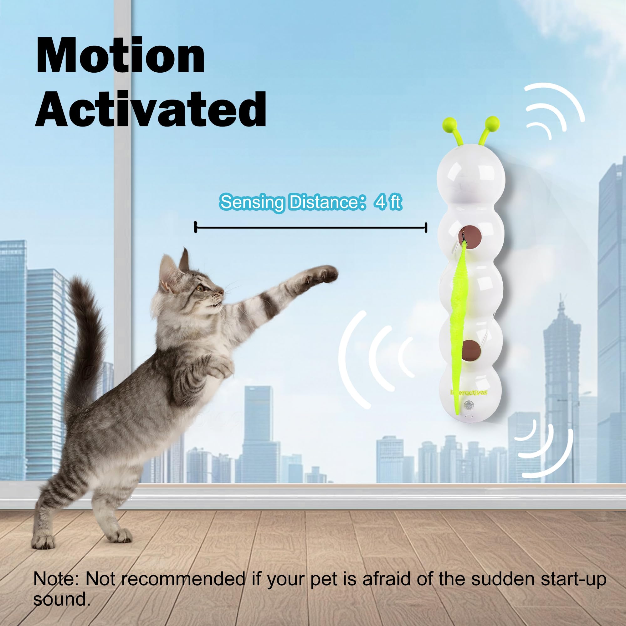 ALL FOR PAWS USB Rechargeable Cat Toy Charging Port offers eco-friendly battery-free fun.