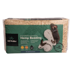 All Walks hemp bedding odor-control close-up for a cleaner chicken coop.
