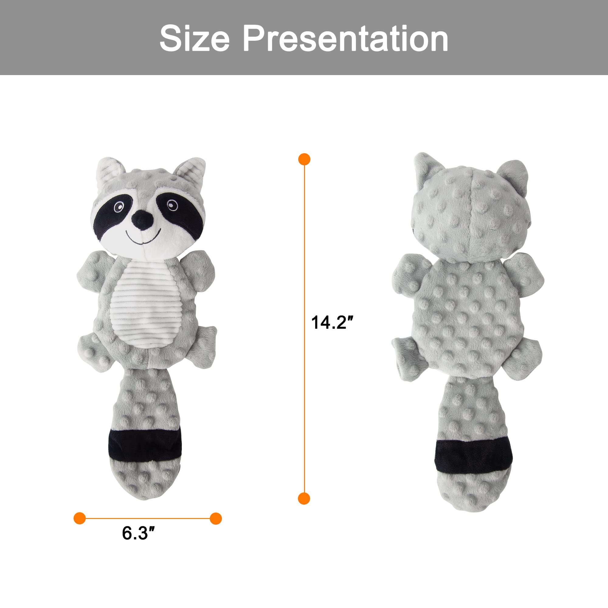 AllHomey plush toy close-up shows soft, durable, non-toxic materials for safe play.