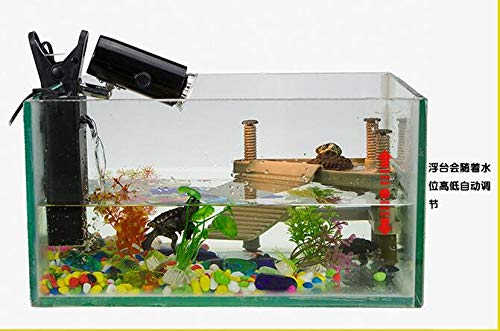 Allpdesky Turtle Pier water-level rise feature keeps pets comfortable as water changes.