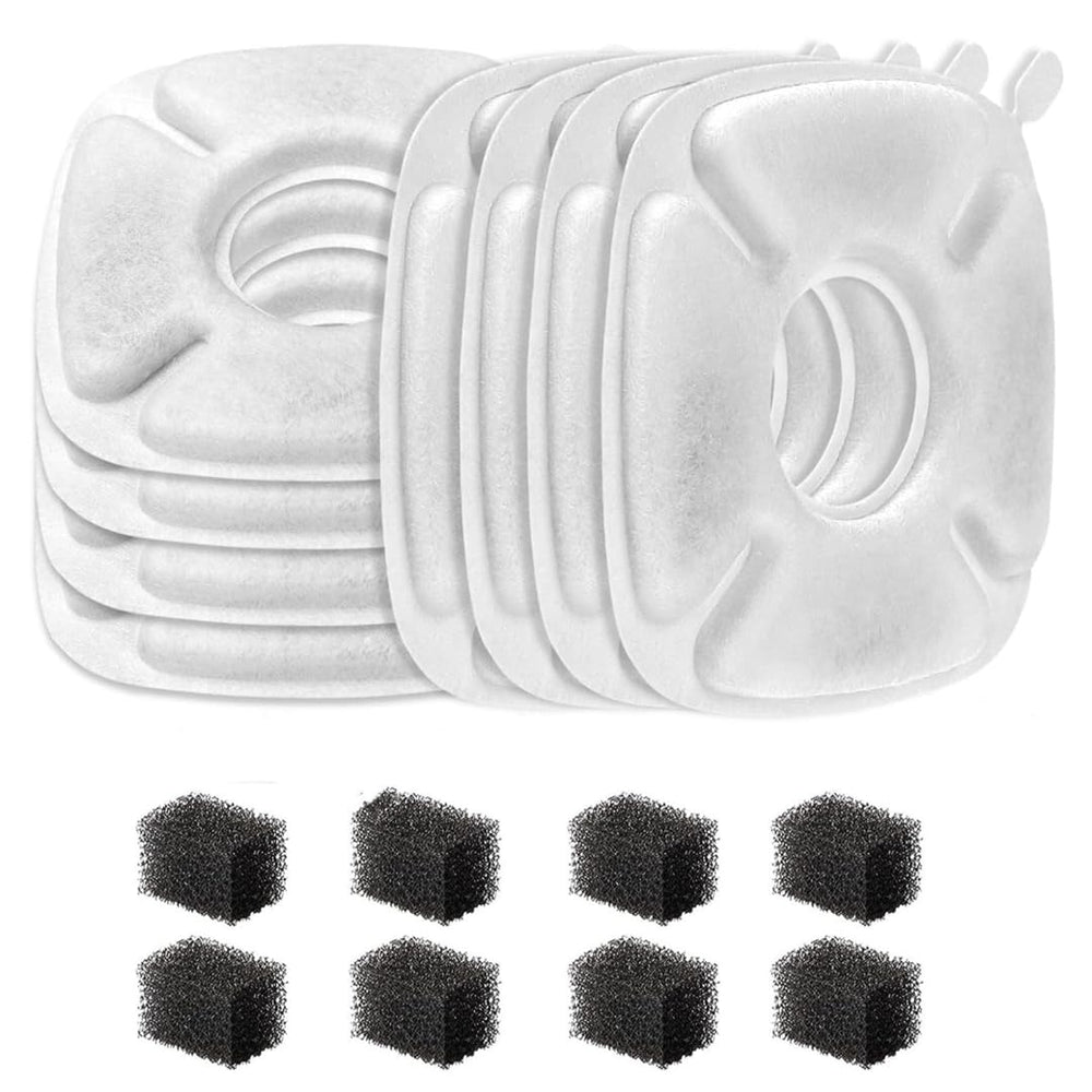 Allxin 4inch cat fountain filter close-up highlighting filtration unit for cleaner water.