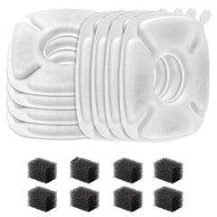 Allxin 4inch cat fountain filter close-up highlighting filtration unit for cleaner water.
