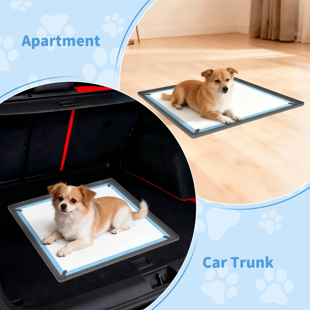 ALOOF pee pad holder easy-cleanup supports daily potty-training routines.
