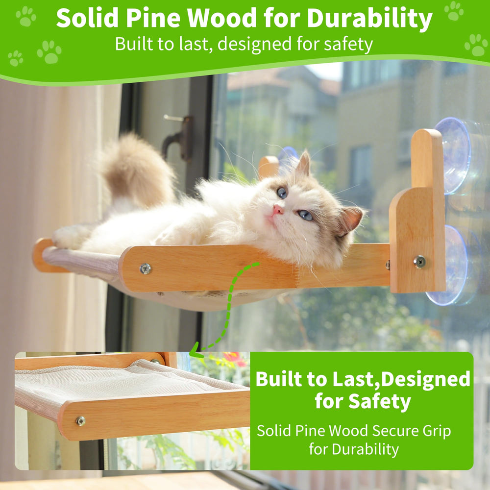 Aloxina breathable sandwich mesh cover keeps cats cool and comfortable year-round
