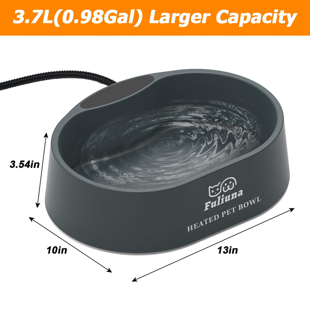 Alpcouts BPA-free durable plastic bowl resists outdoor wear