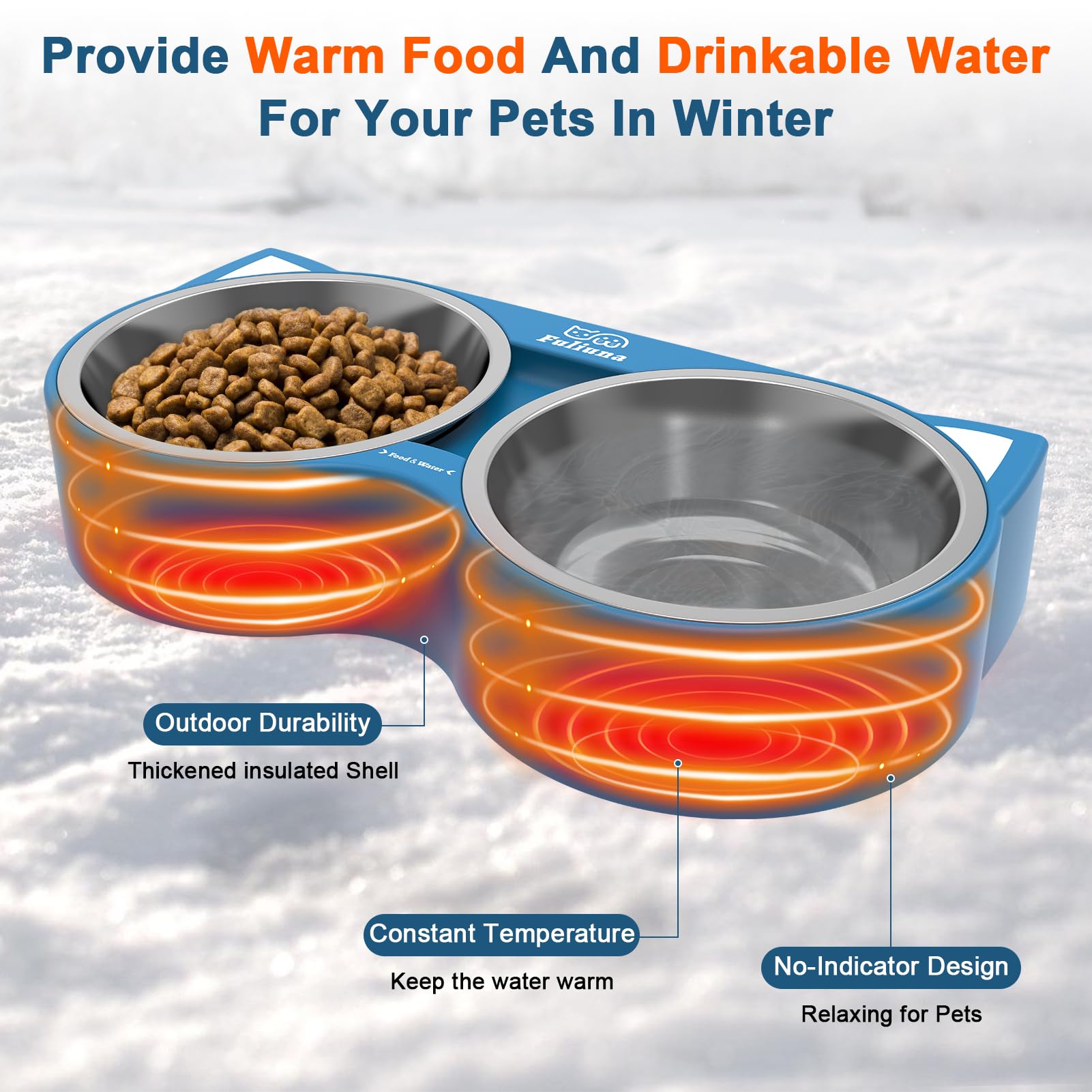 Alpcouts chew-resistant cord protects power supply during outdoor use.