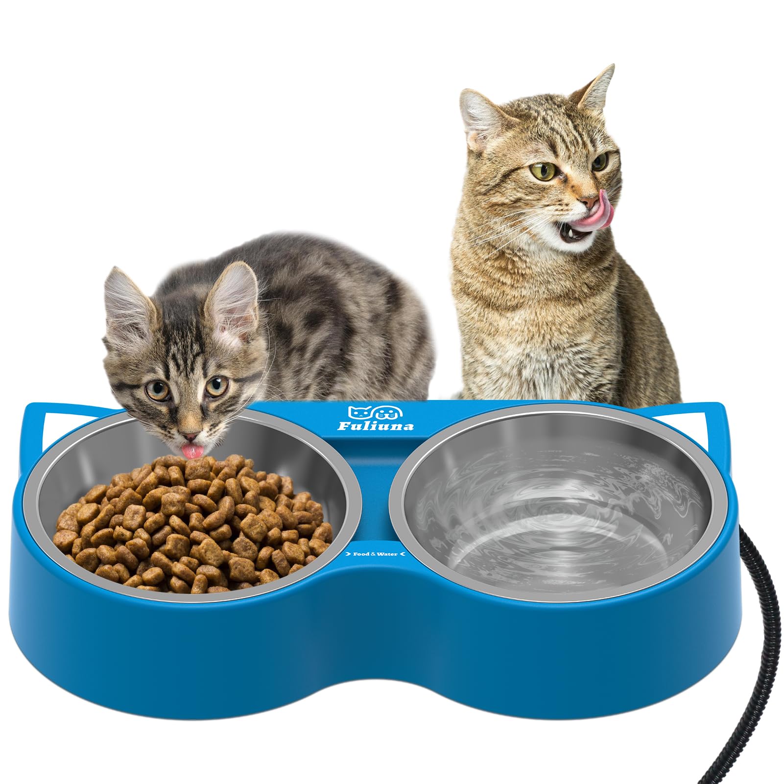 Alpcouts heated cat bowl outdoor water feature keeps pets hydrated in cold weather.